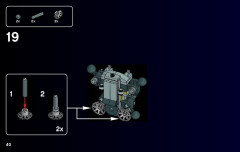 LEGO 21109 instructions page 40 – build guide