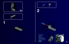 LEGO 21109 instructions page 47 – build guide