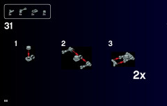 LEGO 21109 instructions page 68 – build guide