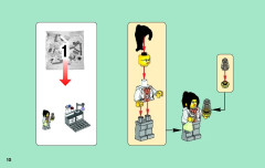 LEGO 21110 instructions page 10 – build guide