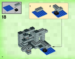 LEGO 21113 instructions page 14 – build guide