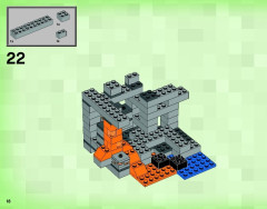 LEGO 21113 instructions page 18 – build guide