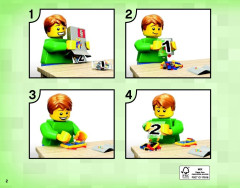 LEGO 21113 instructions page 2 – build guide