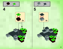 LEGO 21113 instructions page 25 – build guide
