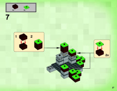 LEGO 21113 instructions page 27 – build guide