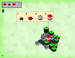 LEGO 21113 instructions page 28 – build guide