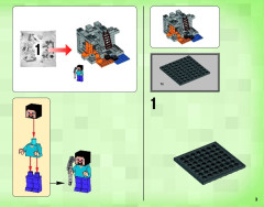 LEGO 21113 instructions page 3 – build guide