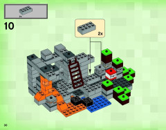 LEGO 21113 instructions page 30 – build guide