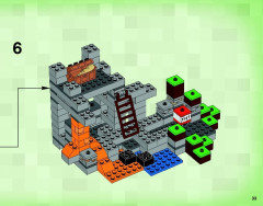 LEGO 21113 instructions page 33 – build guide