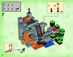 LEGO 21113 instructions page 34 – build guide