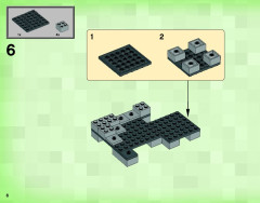 LEGO 21113 instructions page 6 – build guide