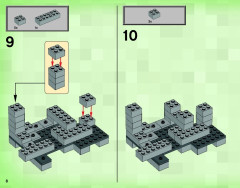 LEGO 21113 instructions page 8 – build guide