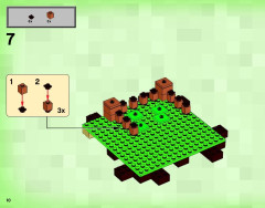 LEGO 21114 instructions page 10 – build guide