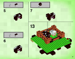 LEGO 21114 instructions page 17 – build guide