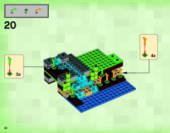 LEGO 21114 instructions page 40 – build guide