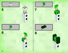 LEGO 21114 instructions page 44 – build guide