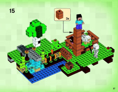 LEGO 21114 instructions page 57 – build guide