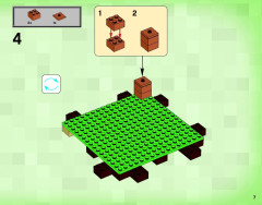 LEGO 21114 instructions page 7 – build guide