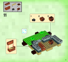 LEGO 21115 instructions page 11 – build guide