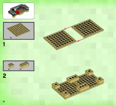 LEGO 21115 instructions page 12 – build guide