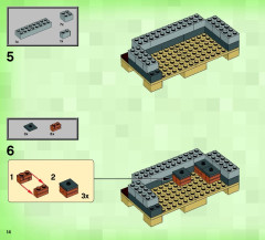 LEGO 21115 instructions page 14 – build guide