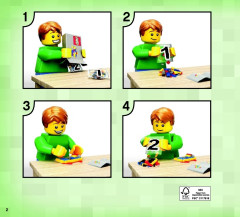 LEGO 21115 instructions page 2 – build guide