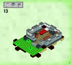 LEGO 21115 instructions page 21 – build guide