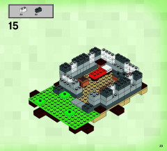 LEGO 21115 instructions page 23 – build guide