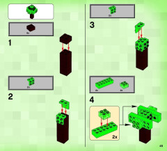 LEGO 21115 instructions page 45 – build guide