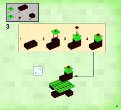 LEGO 21115 instructions page 61 – build guide