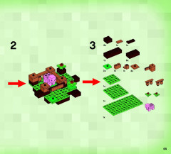 LEGO 21115 instructions page 65 – build guide