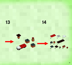 LEGO 21115 instructions page 71 – build guide