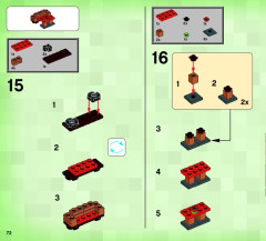 LEGO 21115 instructions page 72 – build guide