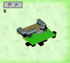 LEGO 21115 instructions page 9 – build guide