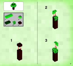 LEGO 21116 instructions page 17 – build guide