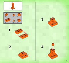LEGO 21116 instructions page 23 – build guide