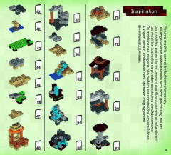 LEGO 21116 instructions page 3 – build guide