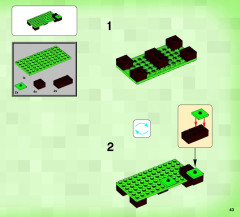 LEGO 21116 instructions page 43 – build guide