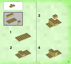LEGO 21116 instructions page 47 – build guide