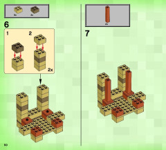 LEGO 21116 instructions page 50 – build guide