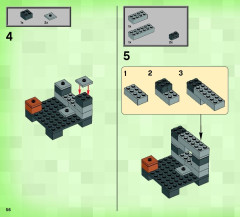 LEGO 21116 instructions page 56 – build guide