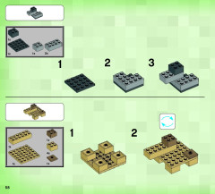 LEGO 21116 instructions page 58 – build guide