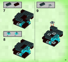 LEGO 21116 instructions page 69 – build guide