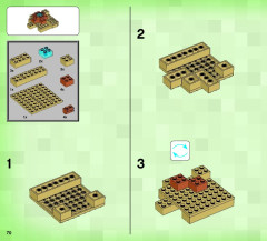 LEGO 21116 instructions page 70 – build guide