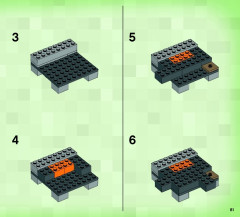 LEGO 21116 instructions page 81 – build guide
