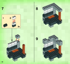 LEGO 21116 instructions page 82 – build guide