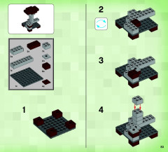 LEGO 21116 instructions page 83 – build guide