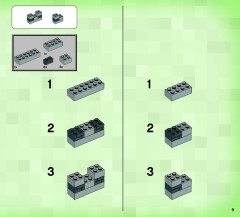 LEGO 21116 instructions page 9 – build guide