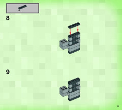 LEGO 21116 instructions page 11 – build guide