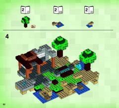 LEGO 21116 instructions page 22 – build guide